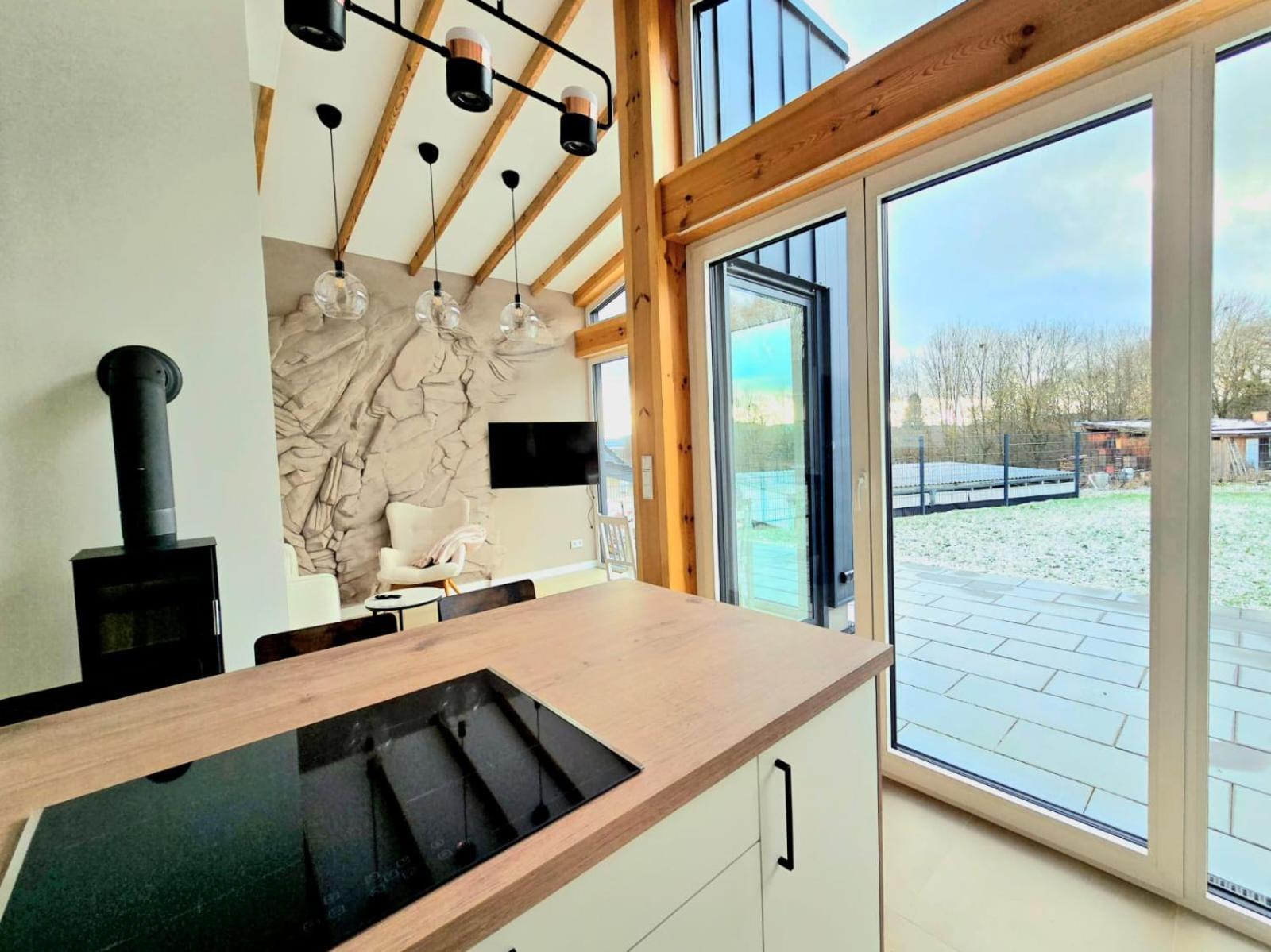 Villa Hunsruecker Tiny Ferien L Ottenbach Exterior foto
